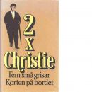 2 x Christie. - Christie, Agatha