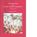 Kronisk bronkit och kroniskt obstruktiv lungsjukdom - Larsson, Kjell