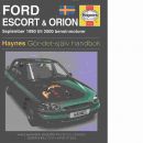 Ford Escort & Orion : [september 1990 till 2000 bensinmotorer] : gör-det-själv-handbok -  Mead, John S.
