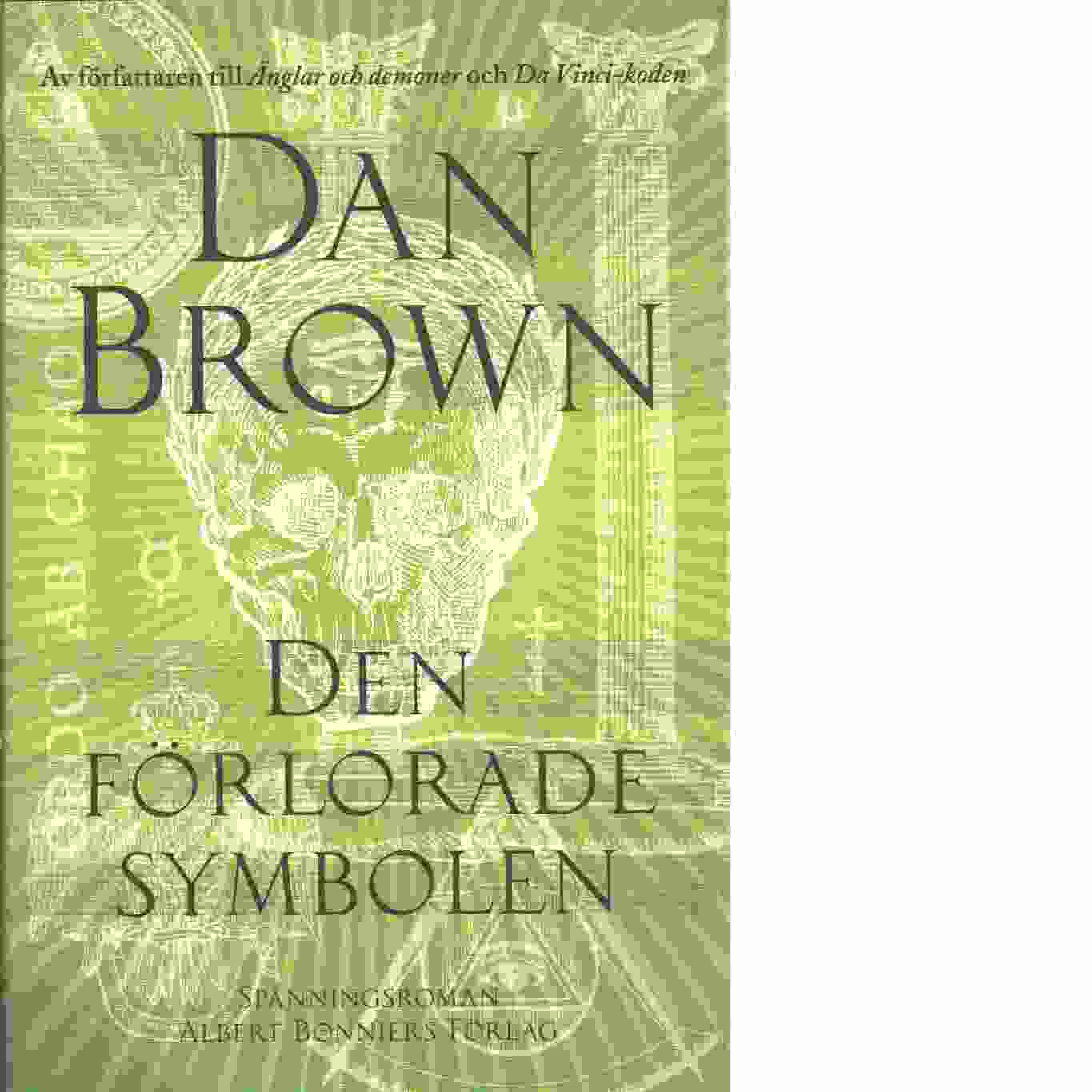 Den förlorade symbolen - Brown, Dan