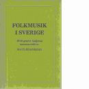 Folkmusik i Sverige : bibliografisk hjälpreda - Rehnberg, Mats