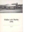 Hallen och Marby 1995 - Red. Hallen och Marby pastorat