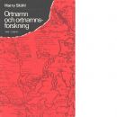 Ortnamn och ortnamnsforskning - Ståhl, Harry