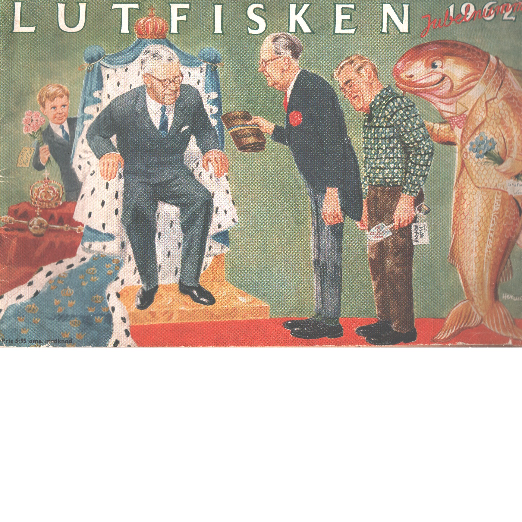 Lutfisken- jubelnummer 1962 - Red. Zetterström, Hasse