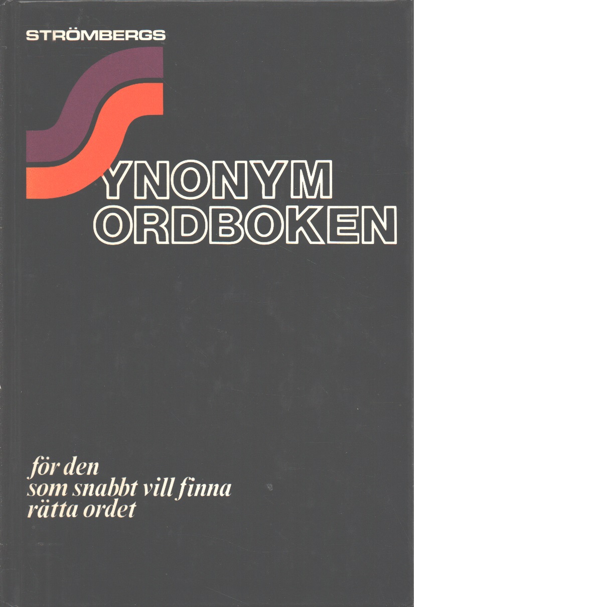 Synonymordboken - Strömberg, Alva