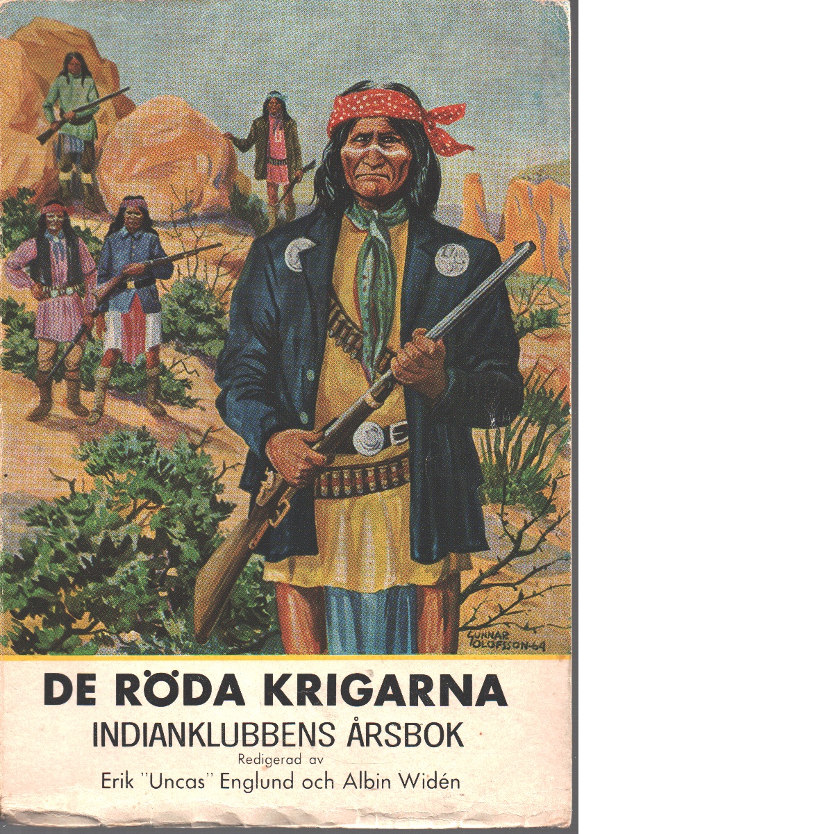 De röda krigarna : indianklubbens årsbok - Red.