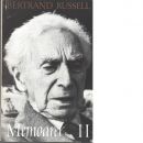 Memoarer. 2, 1914-1944 - Russell, Bertrand