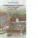 Veterinärinrättningen i Stockholm 1821-1880 - Blomqvist, Hans,