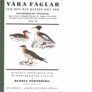 Våra fåglar och hur man känner igen dem : illustrerad fickbok. D. 1 - Söderberg, Rudolf