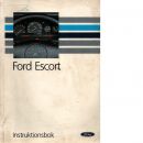 Instruktionsbok Ford Escort - Red.