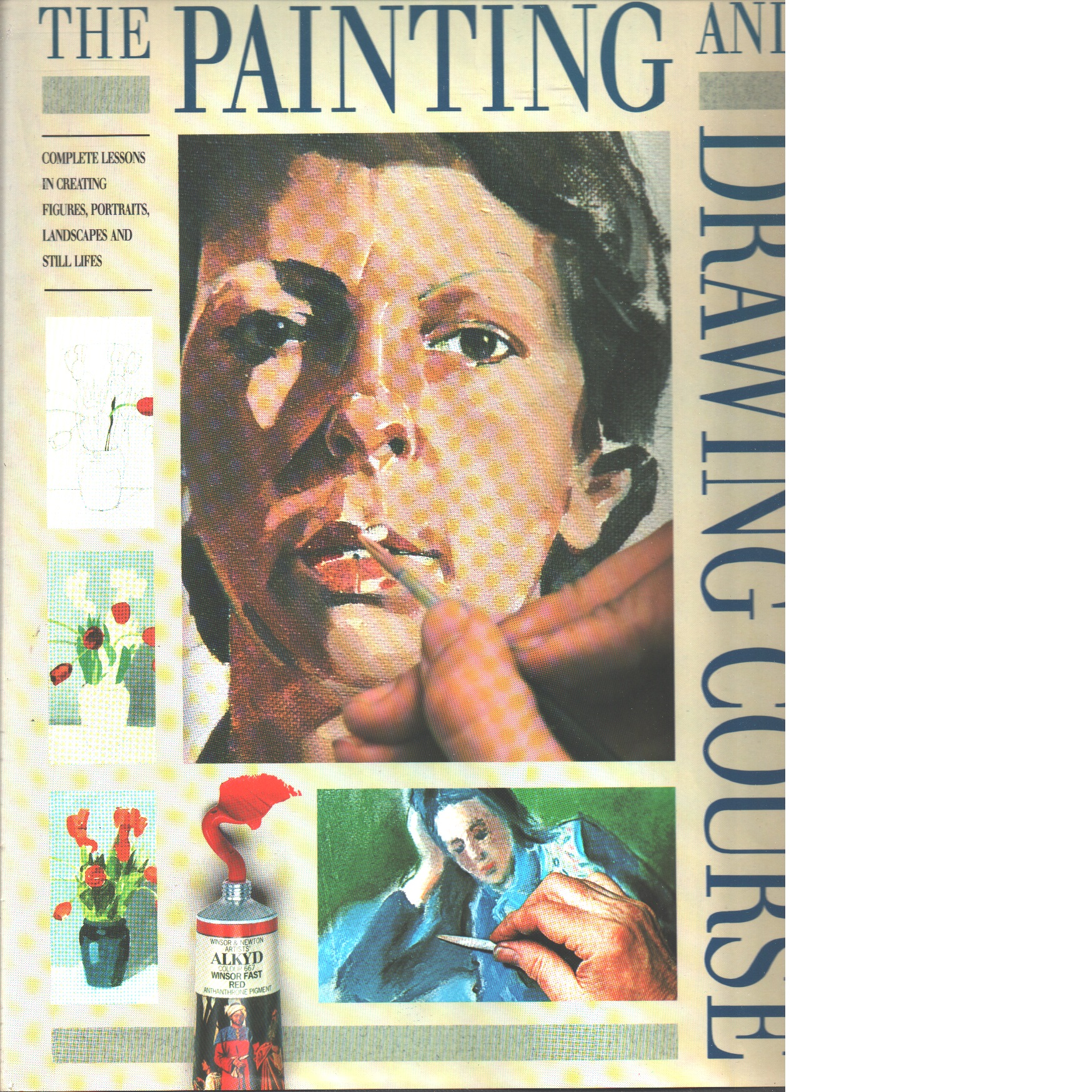 The painting and drawing course - Red.