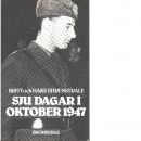 Sju dagar i oktober 1947 - Ehrenstråle, Britt och Ehrenstråle, Hans
