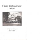 Anna Schuldheis' skola 1914-1915 : [Avskedsord till forna elever.] - Schuldheis, Anna [vilhelmina]