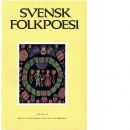 Svensk folkpoesi - Red.