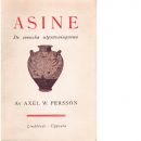 Asine : de svenska utgrävningarna - Persson, Axel W