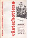 Västerbotten 1970/1 : Västerbottens läns hembygdsförenings årsbok - Red.