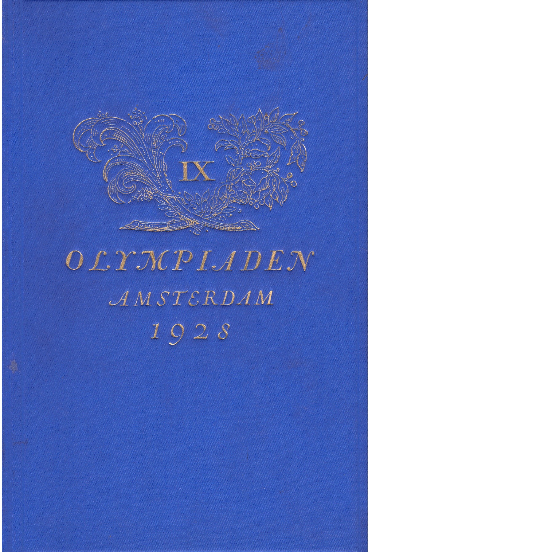 Berättelse över Olympiska spelen i Amsterdam 1928 - Bergvall, Erik