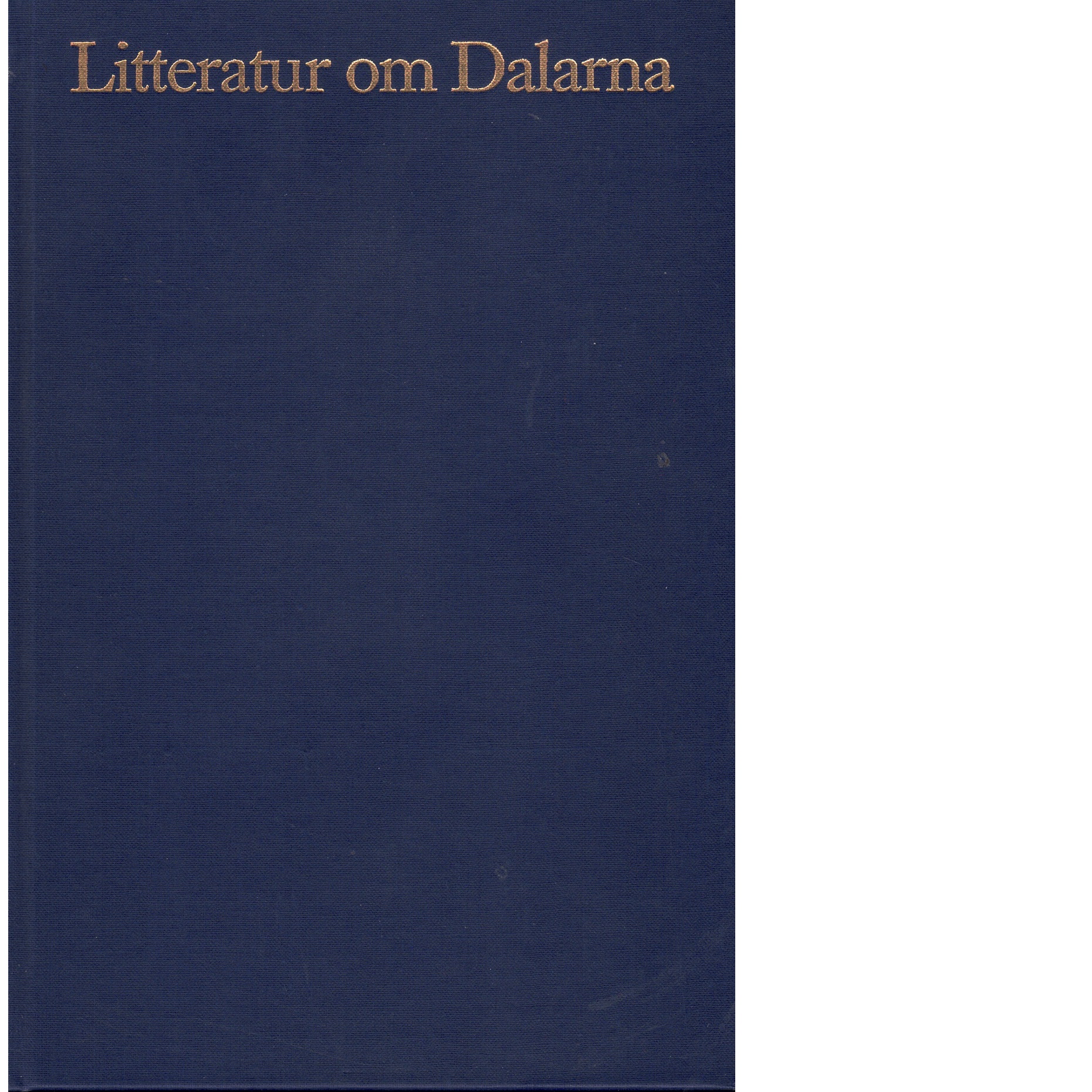 Litteratur om Dalarna. D 1-5 - Wingborg, Olle