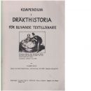Kompendium i dräkthistoria för blivande textillärare. - Hallin, Lillemor