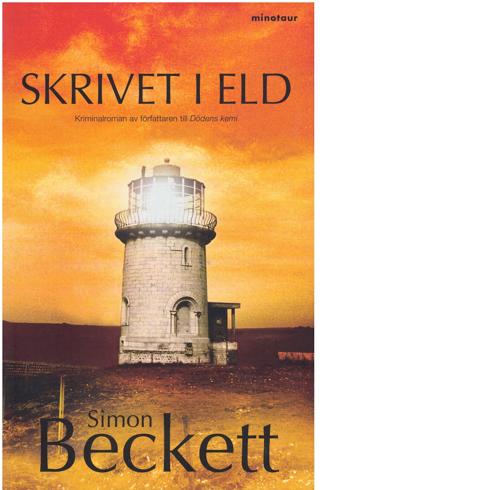 Skrivet i eld - Beckett, Simon