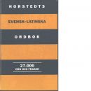 Norstedts svensk-latinska ordbok - Ebbe, Vilborg