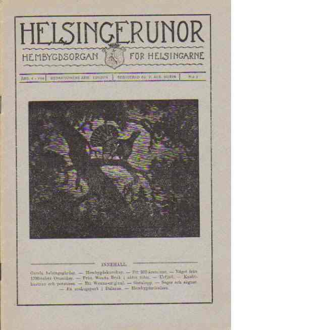 Helsingerunor 1924 nr 3 - Red.