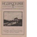 Helsingerunor 1922 nr 1 - Red.