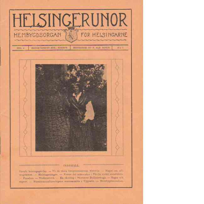 Helsingerunor 1922 nr 2 - Red.
